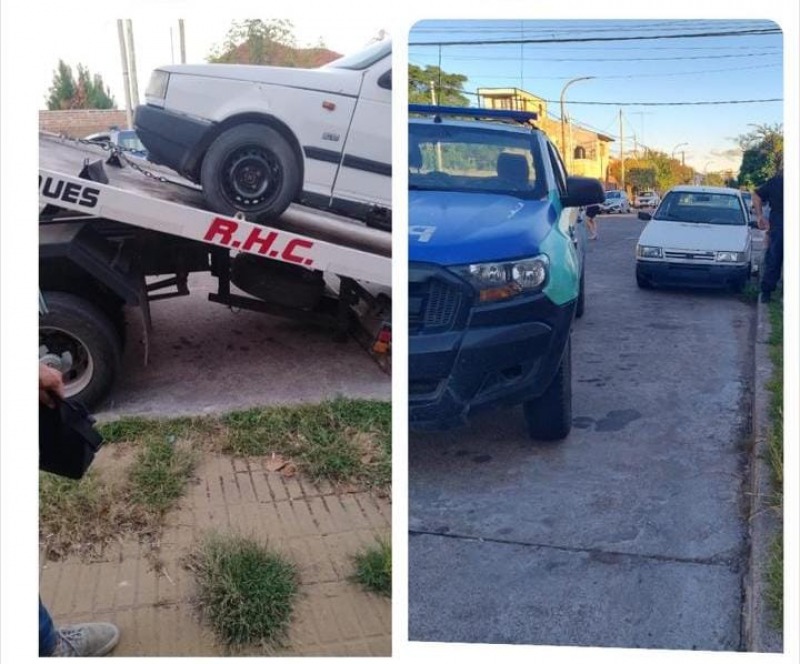 Aprehendieron a un hombre que circulaba en auto robado